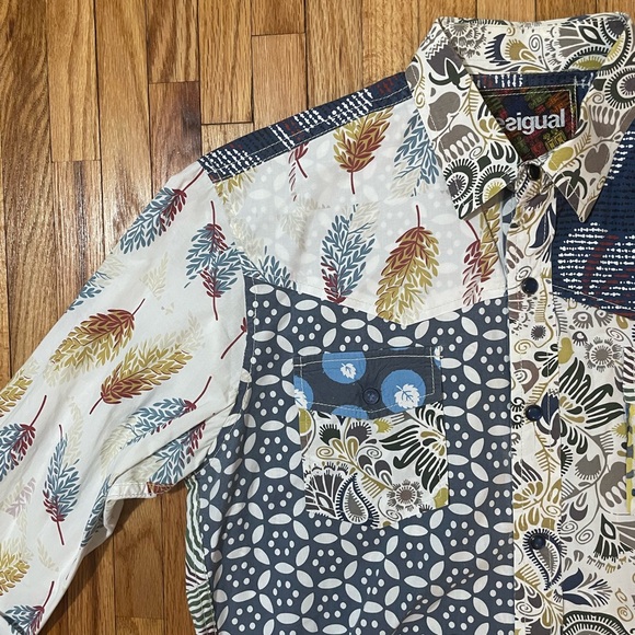 DESIGUAL Pattern Button Down - Picture 5 of 11
